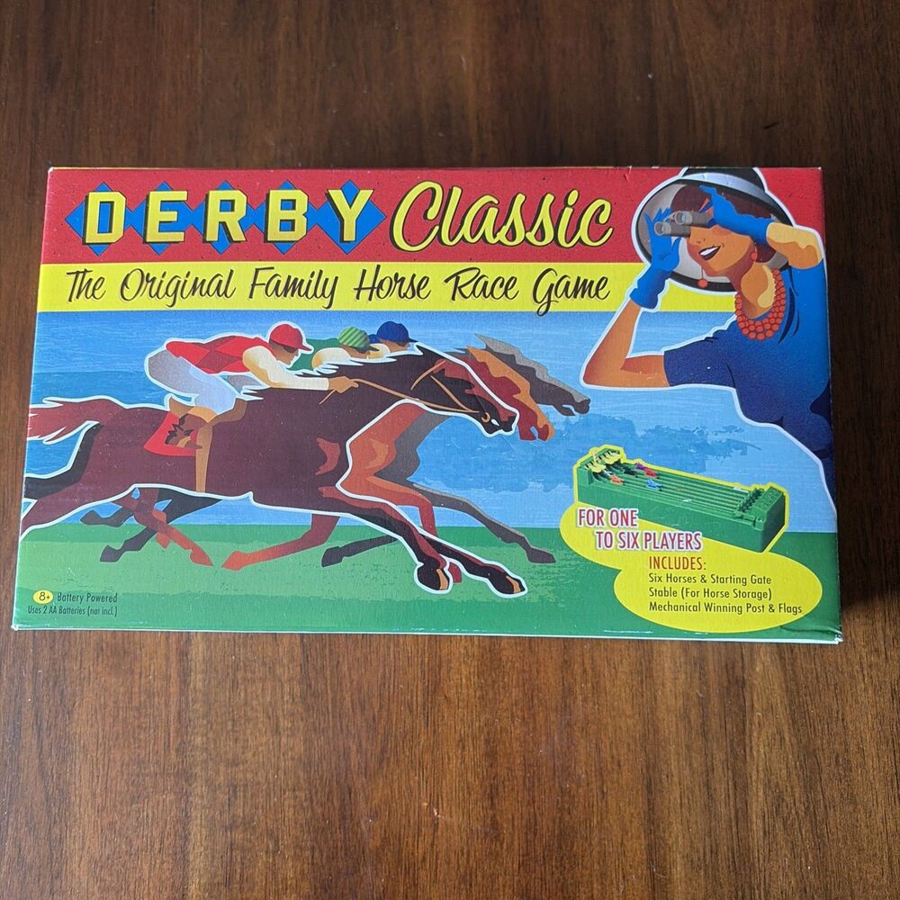 Westminster Derby Classic Horse Racing Game New Family Game Night NIB